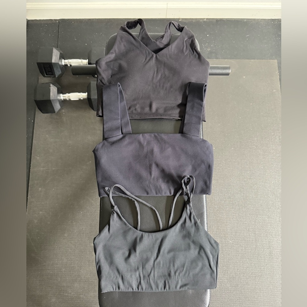 Paragon Fitwear Black Sports Bras